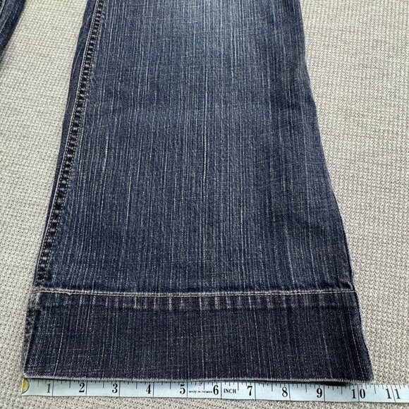 Tommy Hilfiger Womens Sz 8 Blue Denim Mid Rise American Splendor Trousers Jeans - Picture 13 of 14